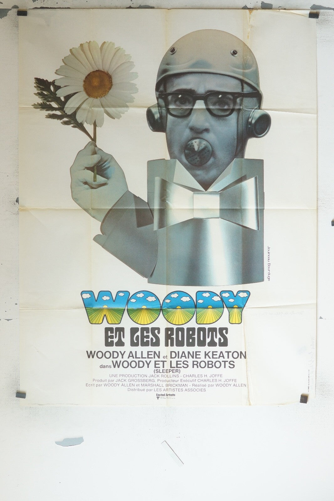 WOODY MOVIE POSTER ORIGINAL 120x160 WOODY ALLEN