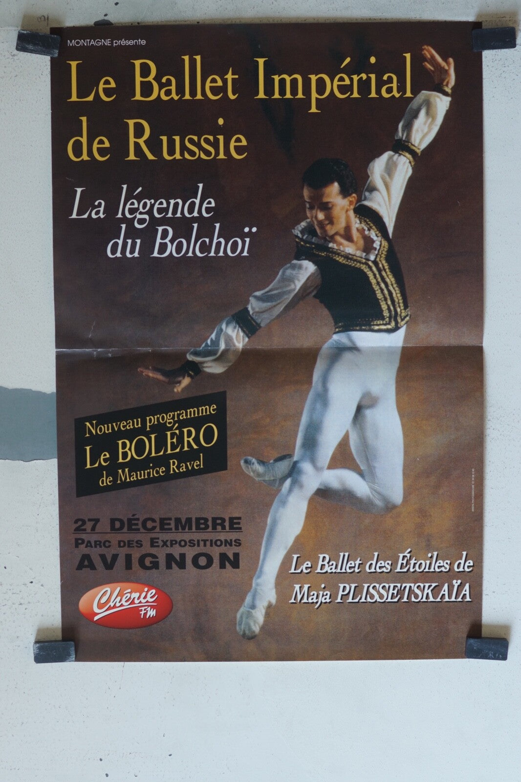 BALLET IMPERIAL DE RUSSIE (LE), (40X60), Maja Plissetskaia, AFFICHE OPÉRA