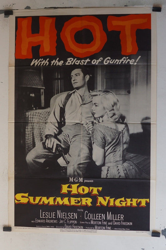 HOT SUMMER NIGHT MOVIE POSTER ORIGINAL (69x103), David Friedkin 
