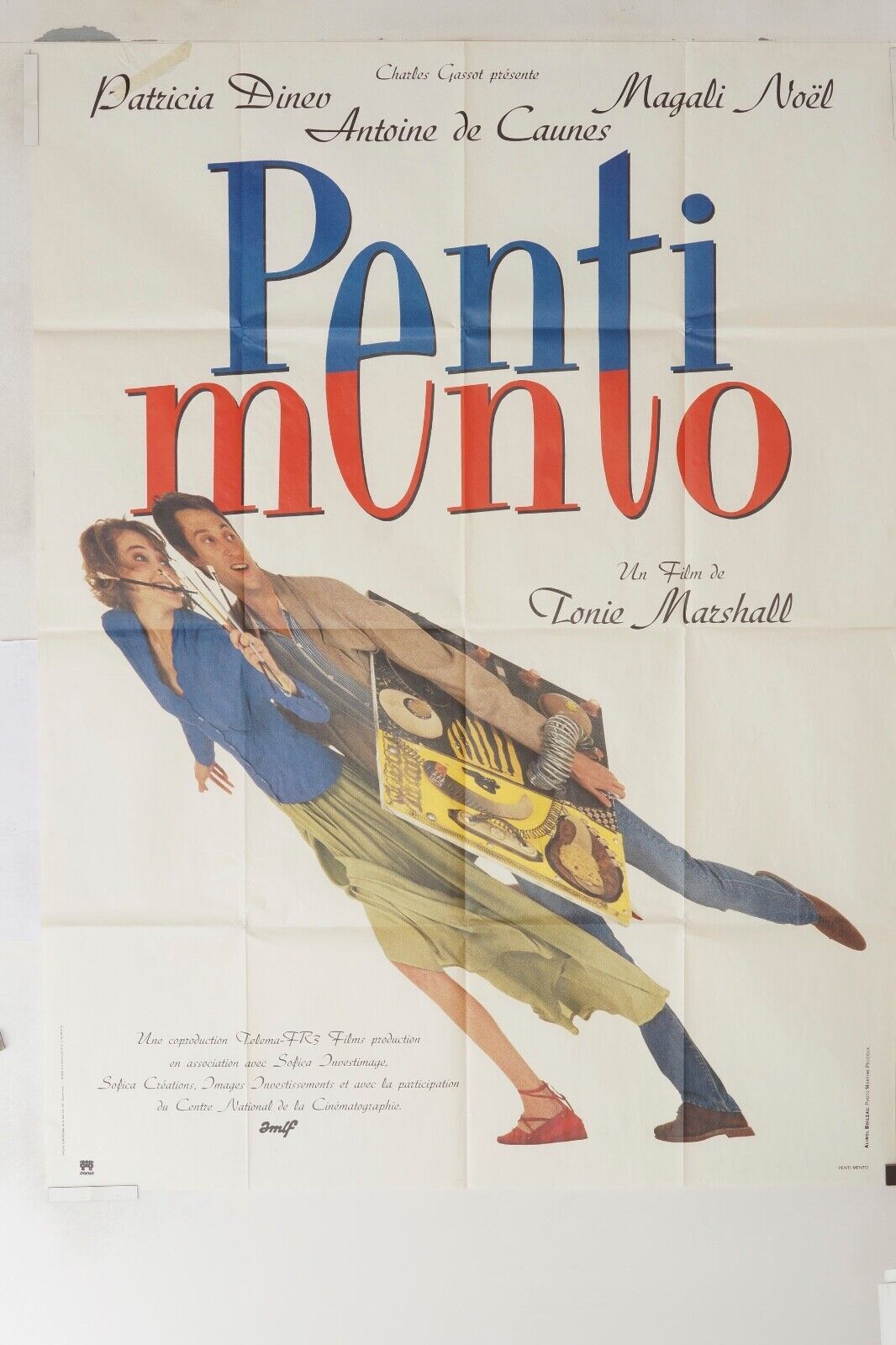 Pentimento Tonie Marshall Antoine Decaunes MagaliORIGINAL MOVIE POSTER 120x160