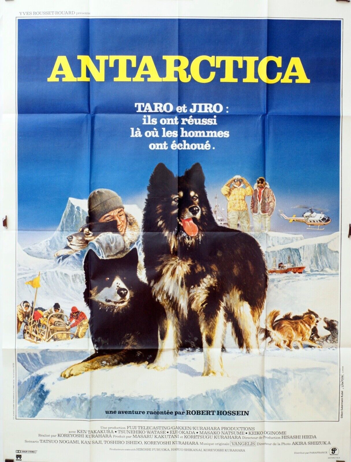 ANTARTICA MOVIE POSTER ORIGINAL 120x160 ROBERT HOSSEIN