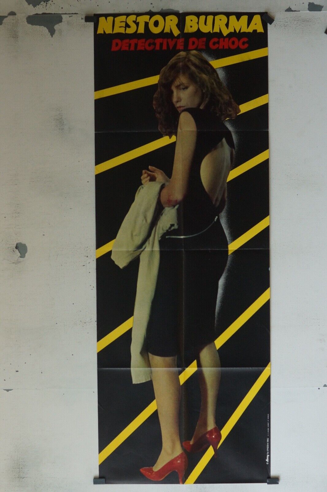 DÉTECTIVE CHOC, NESTOR BURMA ORIGINAL 60x160