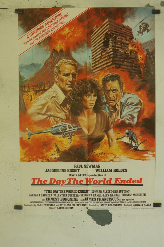 THE DAY THE WORLD ENDED (70X100) ORIGINAL MOVIE POSTER PAUL NEWMAN – WILLIAM