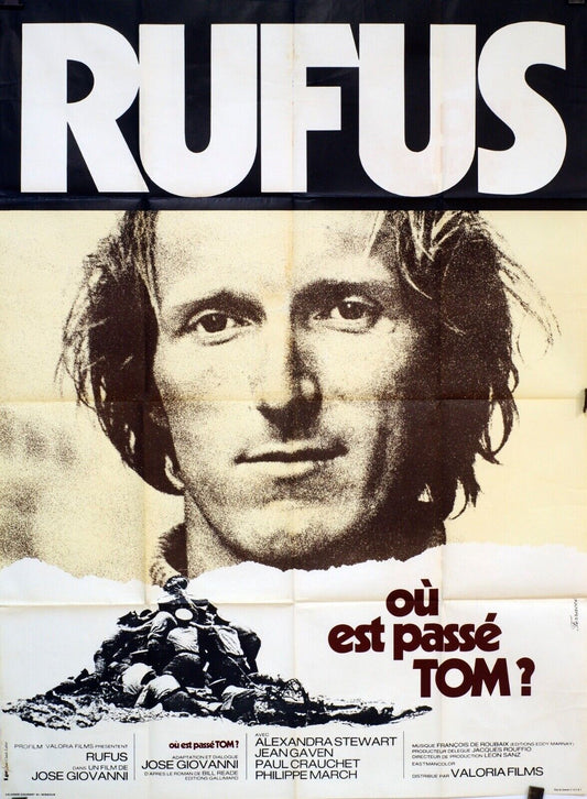 OÙ EST PASSÉ TOM ? MOVIE POSTER ORIGINAL 120x160 RUFUS