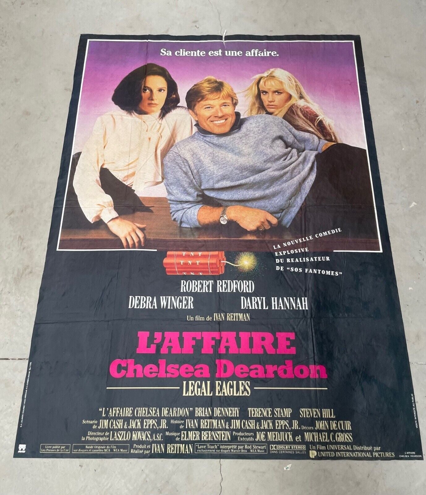 L’AFFAIRE CHELSEA DEADON POSTER ORIGINAL 120x160 ROBERT REDFORD