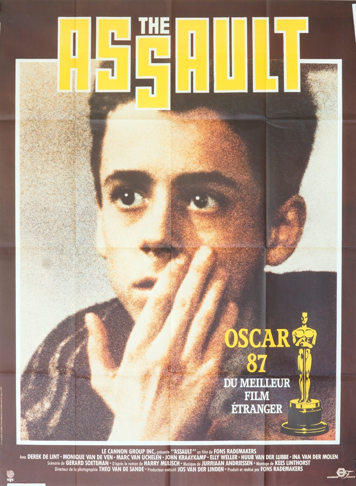 THE ASSAULT MOVIE POSTER ORIGINAL (120X160)  DEREK DE LINT