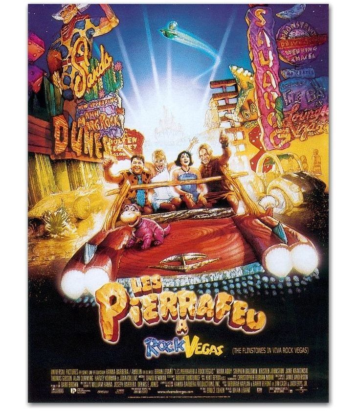 PIERRAFEU A ROCK VEGAS (LA) MOVIE POSTER ORIGINAL 120x160,Stephen Baldwin