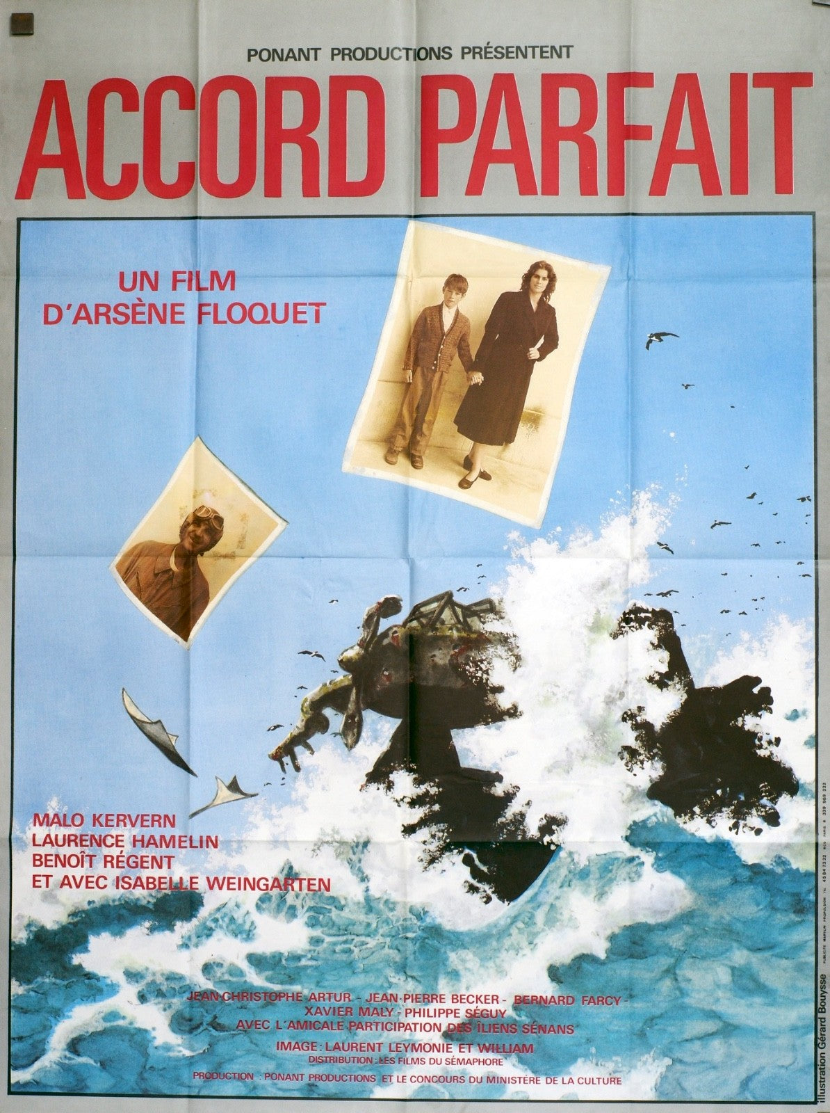 ACCORD PARFAIT  MALO KERVERN ORIGINAL MOVIE POSTER 120x160