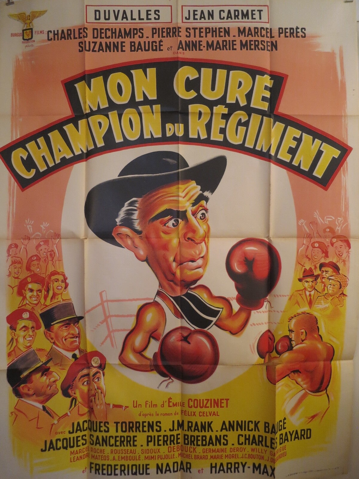 MON CURE CHAMPION DU REGIMENT MOVIE POSTER ORIGINAL 120x160 