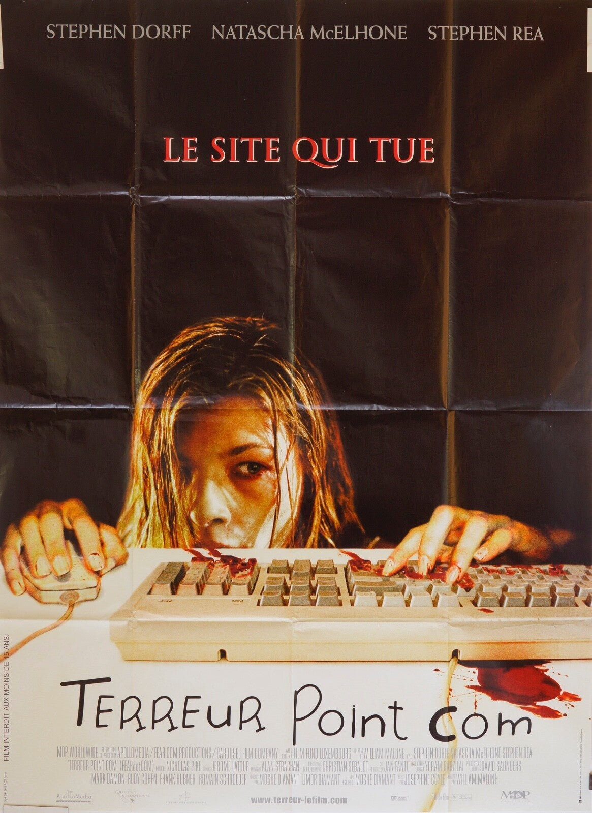 TERREUR POINT COM MOVIE POSTER (120X160) STEPHEN DORFF