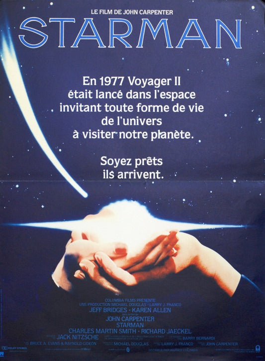STARMAN (poster original) 40x60 ORIGINAL John Carpenter 
