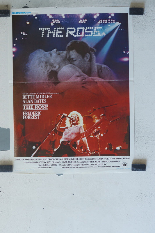 THE ROSE MOVIE POSTER ORIGINAL (47X36), Bette Midler , Alan Bates