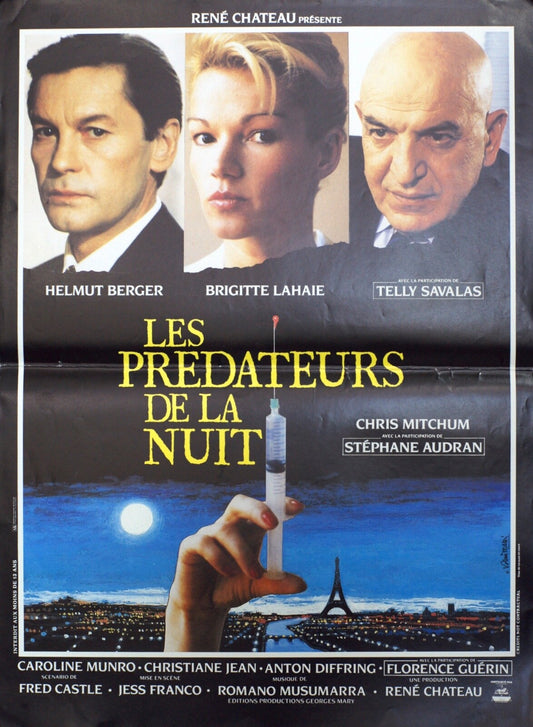 LES PREDATEURS DE LA NUIT (French Version) ORIGINAL 40x60