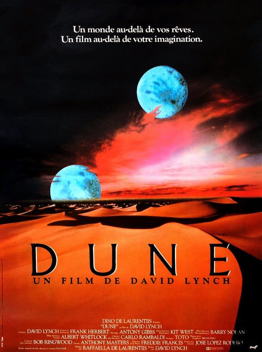 DUNE MOVIE POSTER 40x60 MOVIE POSTER DAVID LYNCH