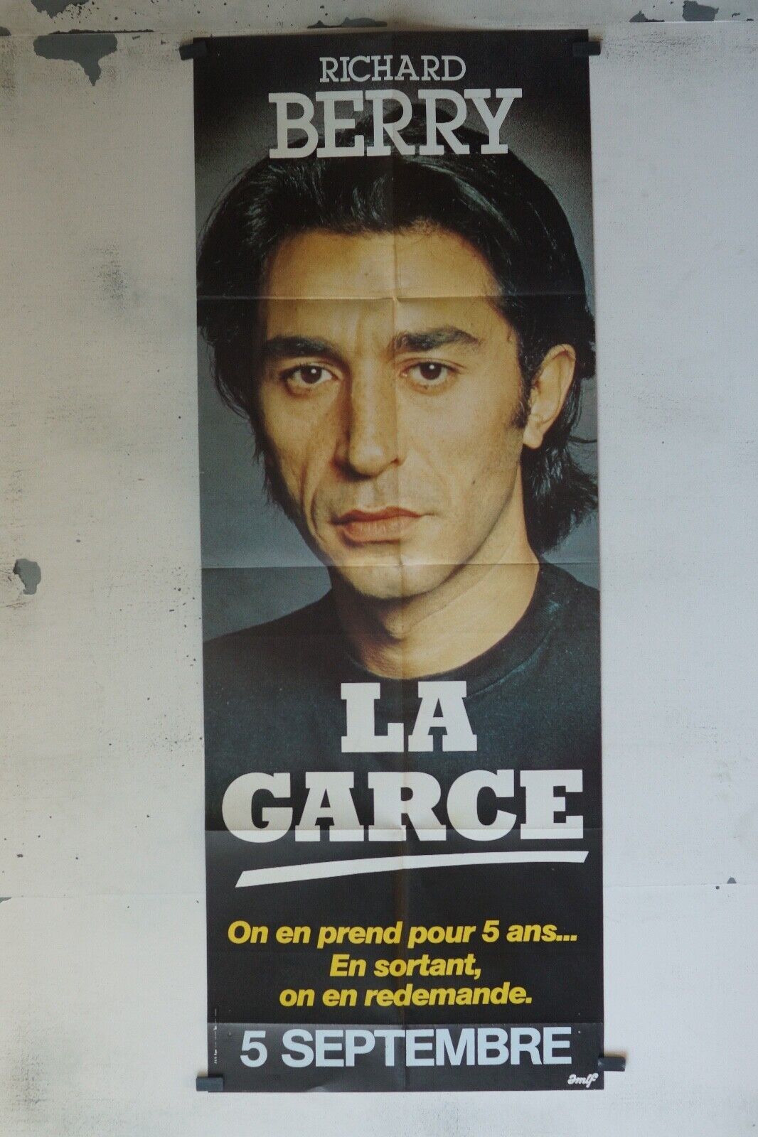 LA GARCE POSTER ORIGINAL 60x160 RICHARD BERRY