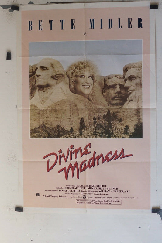 BETTE MIDLER IN DIVINE MADNESS STYLE ORIGINAL 69x103