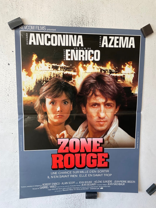 ZONE ROUGE (40X60) RICHARD ANCONINA