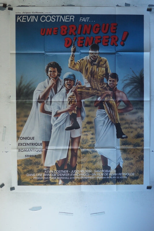 UNE BRINGUE D’ENFER MOVIE POSTER ORIGINAL 120x160 KEVIN COSTNER – JUDD NELSON