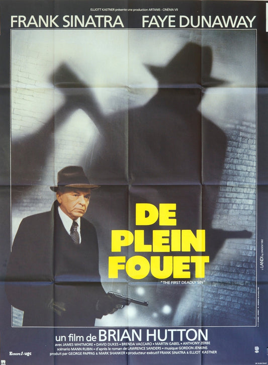 DE PLEIN FOUET FRANK SINATRA MOVIE POSTER ORIGINAL 120x160
