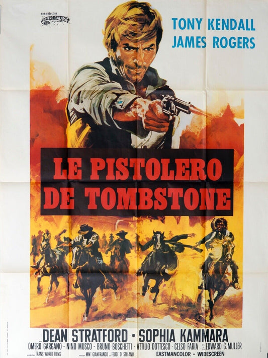 LE PISTELERO DE TOMBSTONE ORIGINAL MOVIE POSTER 120x160 DEAN STRATFORD