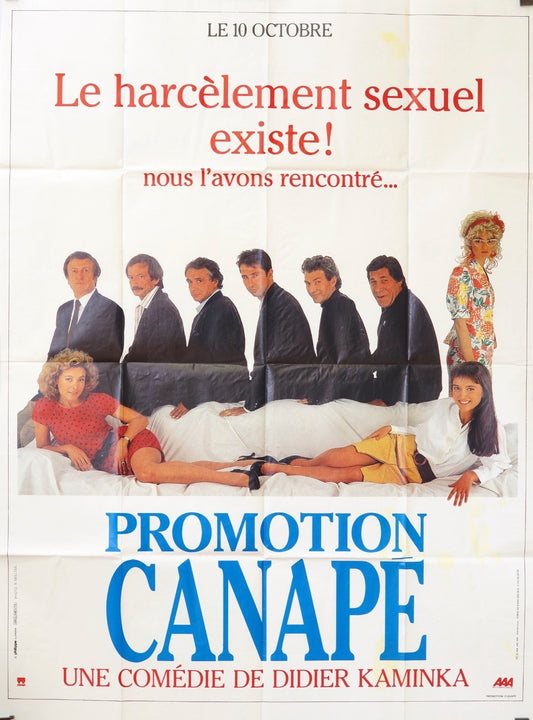 PROMOTION CANAPÉ  THIERRY LHERMITE  TERENCE YOUNG  MOVIE POSTER ORIGINAL 120x160