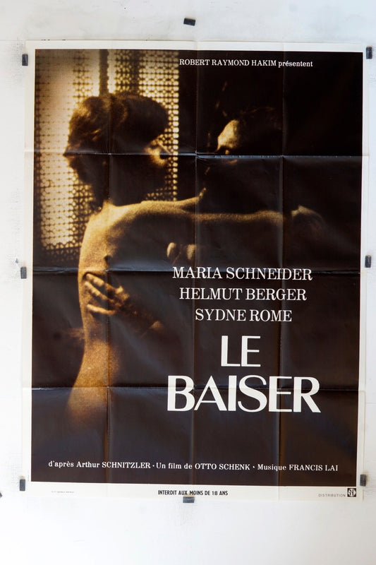 LE BAISER MARIA SCHNEIDER MOVIE POSTER ORIGINAL 120X160