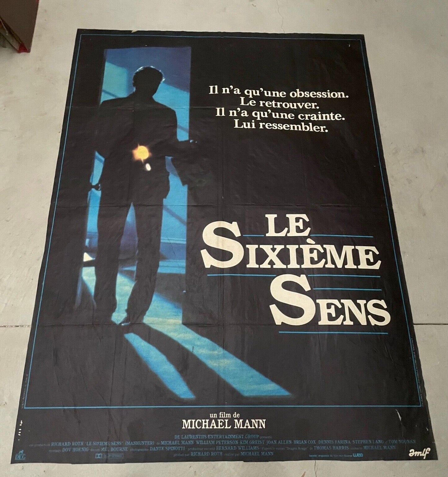 LE SIXIÈME SENS MOVIE POSTER ORIGINAL 120x160 MICHAEL MANN