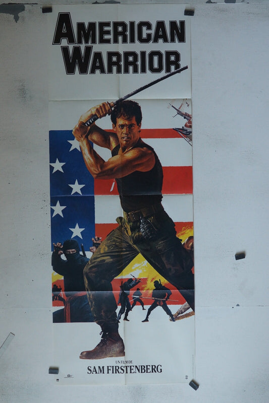 AMERICAN WARRIOR ORIGINAL POSTER (60X160) SAM FIRSTENBERG