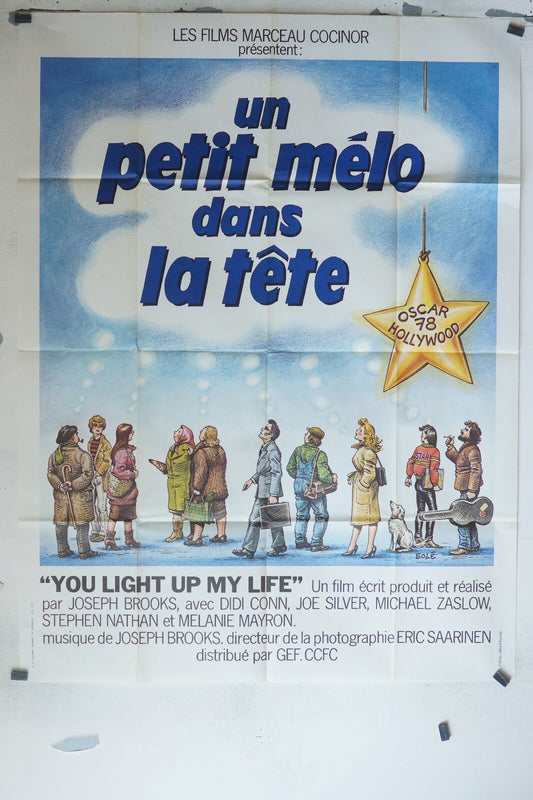UN PETIT MÉLO DANS LA TÊTE MOVIE POSTER ORIGINAL 120x160 DIDI CONN