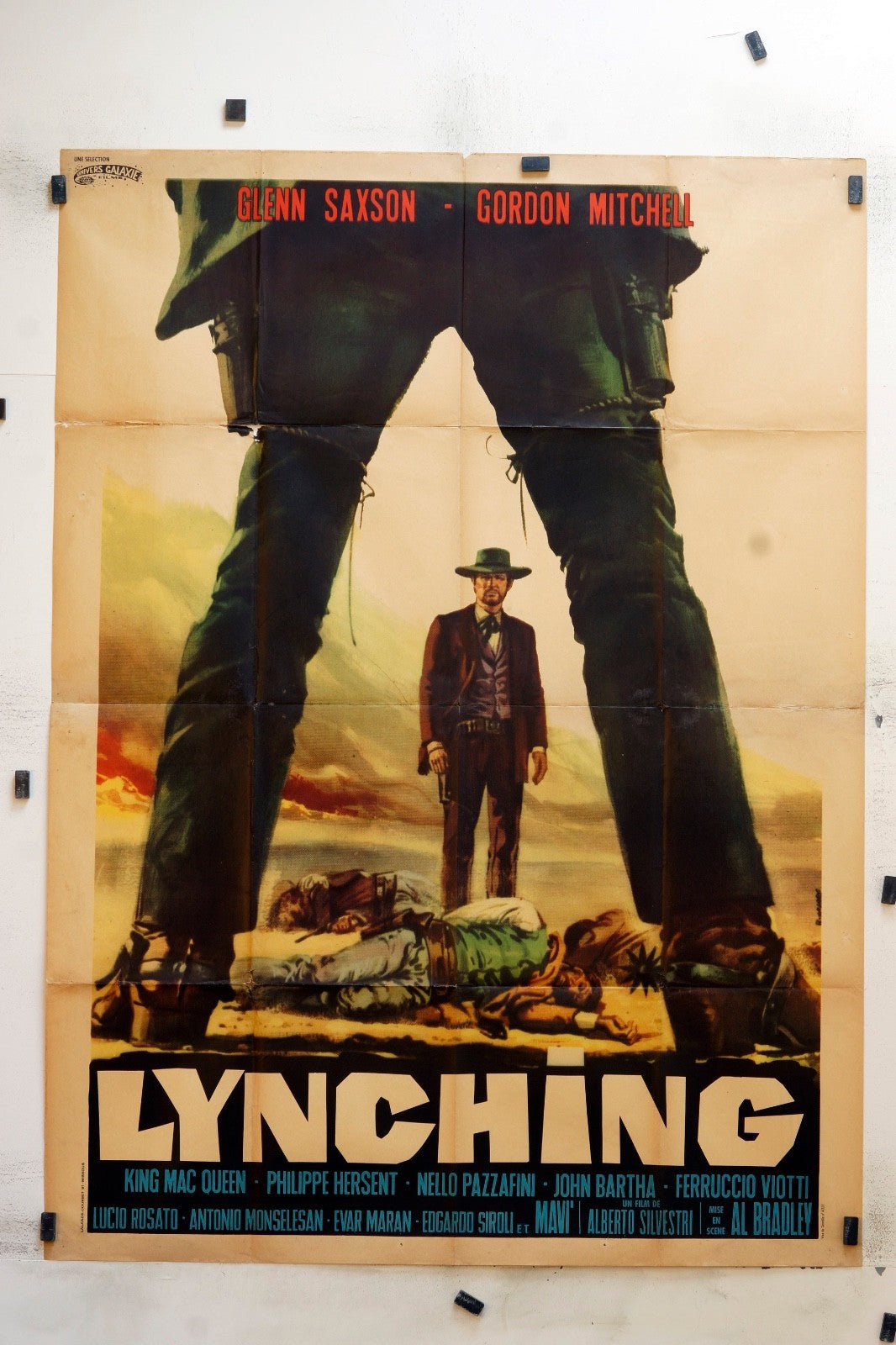 LYNCHING KING MAC QUEEN MOVIE POSTER ORIGINAL 120x160