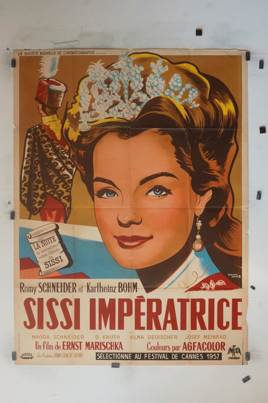 SISSI IMPÉRATRICE  ROMY SCHNEIDER MOVIE POSTER ORIGINAL (120x160)