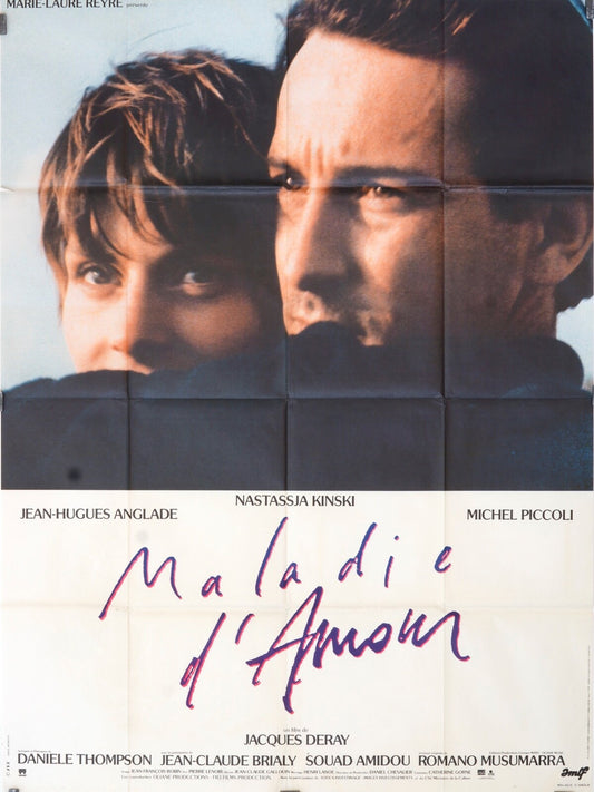 MALADIE D’AMOUR MOVIE POSTER ORIGINAL 120x160 MARCELLO MASTROIANNI