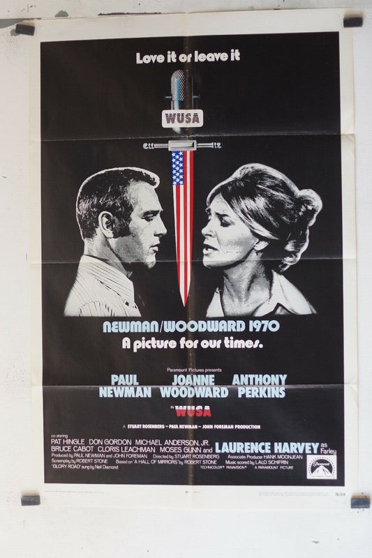 WUSA movie poster original 69x103, Stuart Rosenberg, Paul Newman 