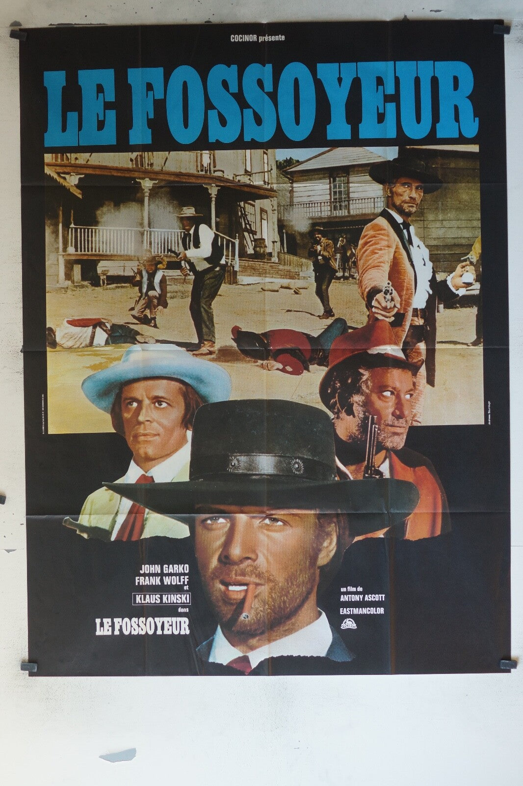 FOSSOYEUR (LE) MOVIE POSTER ORIGINAL120x160 John Garko , Frank Wolff