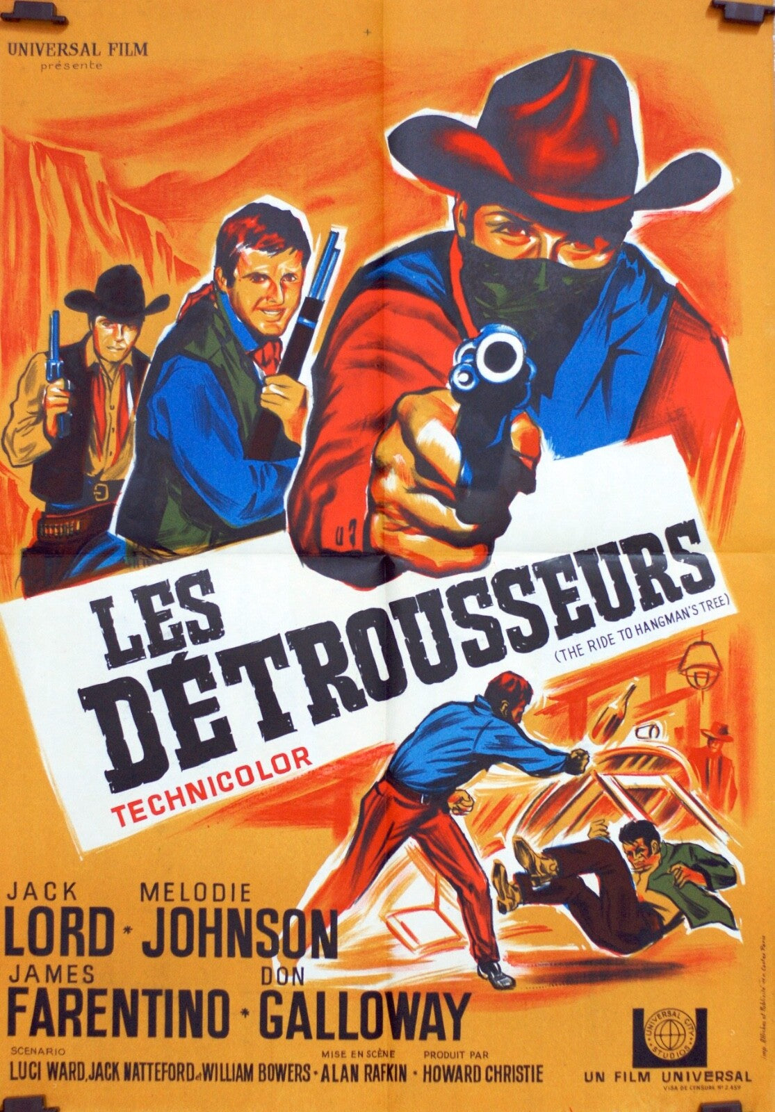 LES DETROUSSEURS (French Version) Original Poster