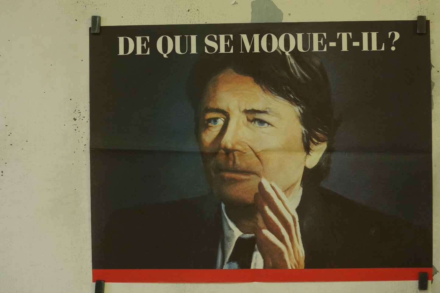 DE QUI SE MOQUE T-IL ? ORIGINAL MOVIE POSTER 60x80