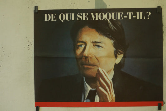 DE QUI SE MOQUE T-IL ? ORIGINAL MOVIE POSTER 60x80