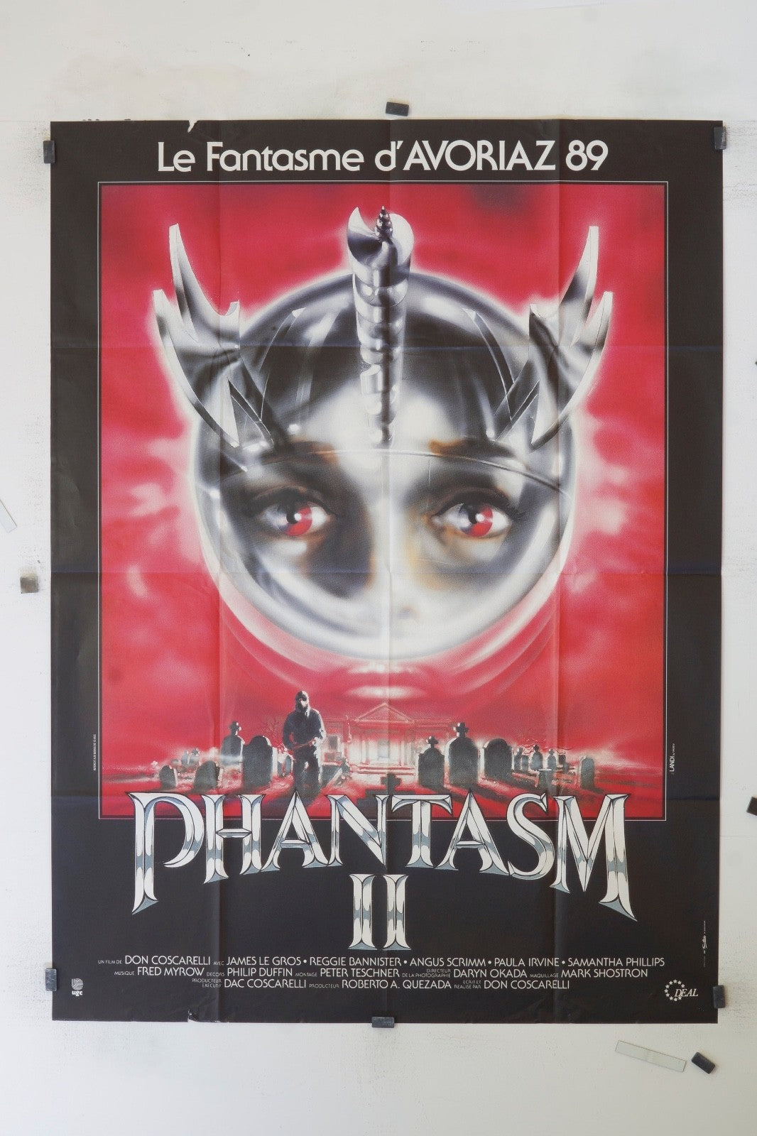 PHANTASM II DON COSCARELLI MOVIE POSTER ORIGINAL 120x160