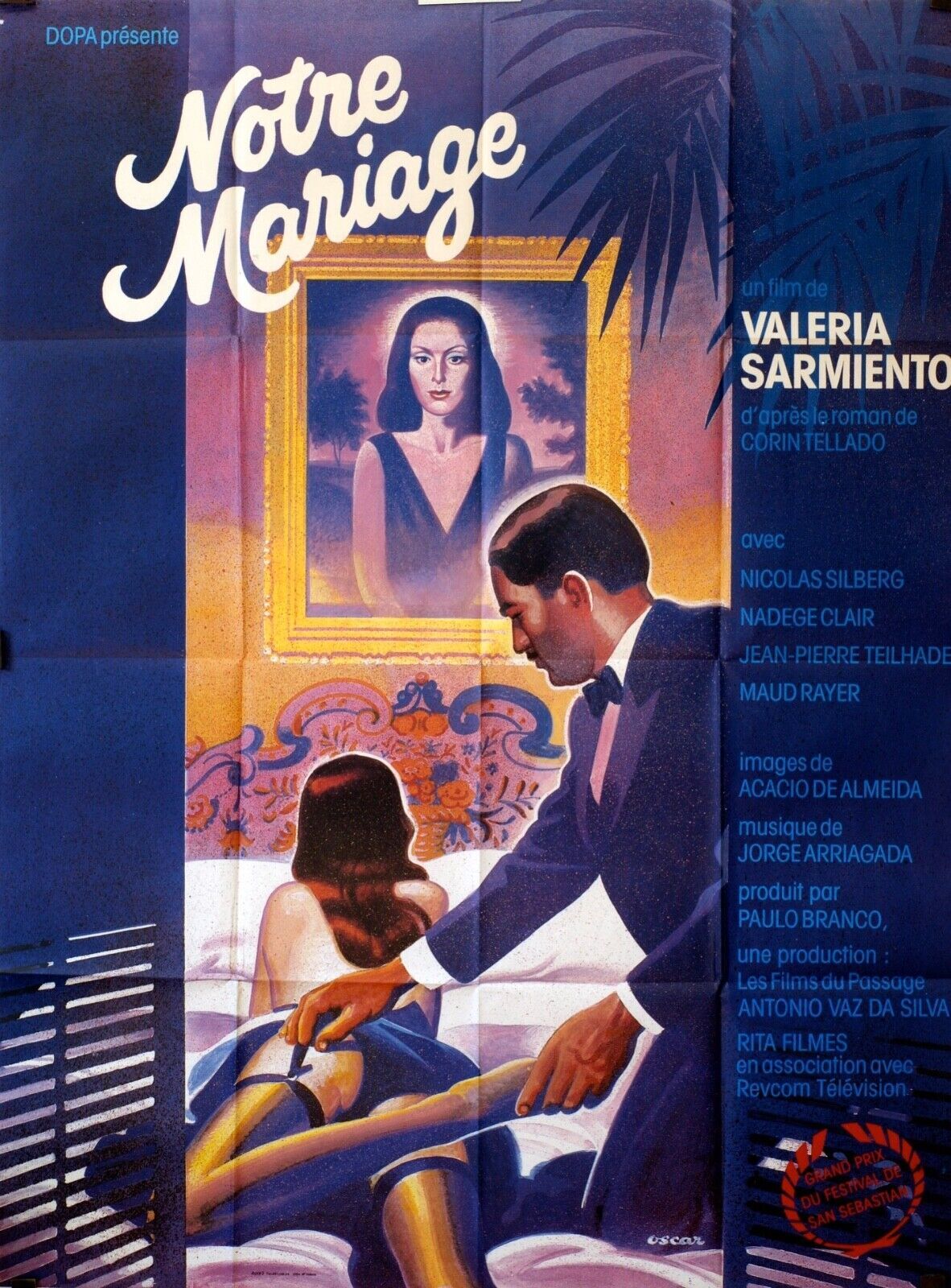 NOTRE MARIAGE POSTER ORIGINAL 120x160 VALÉRIA SARMIENTO