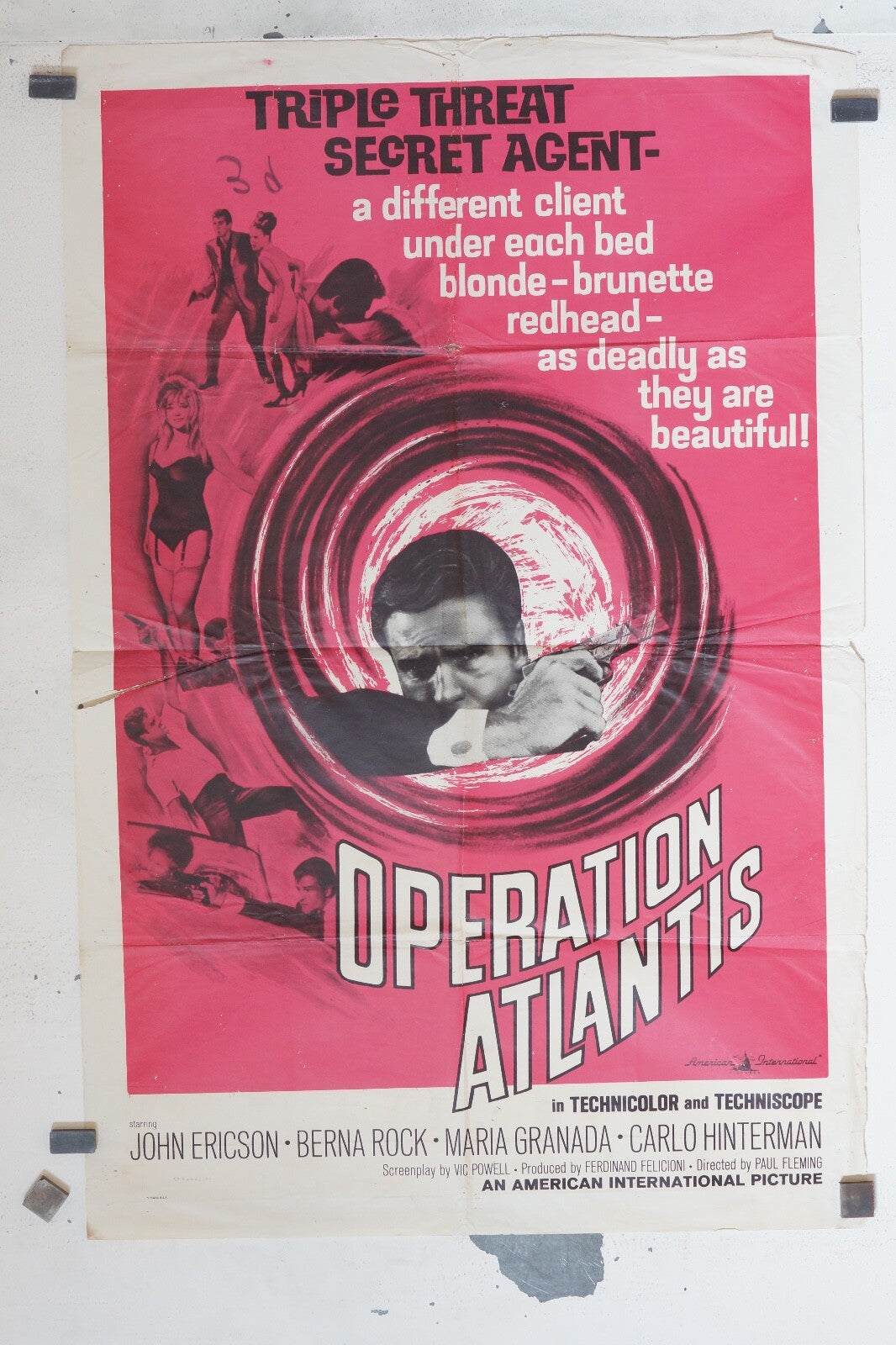 OPERATION ATLANTIS ORIGINAL 69x103